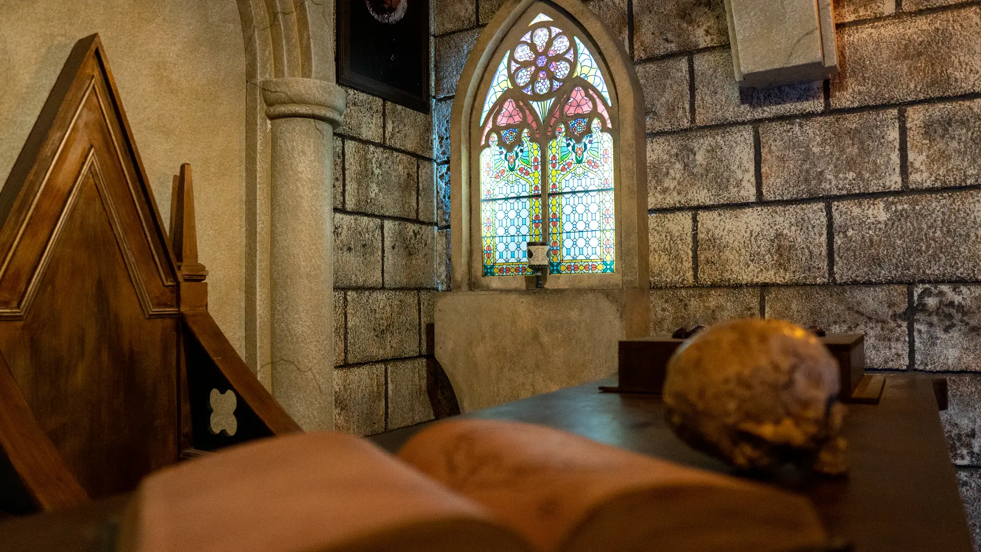 Escape room challenge at Game Over Escape Rooms